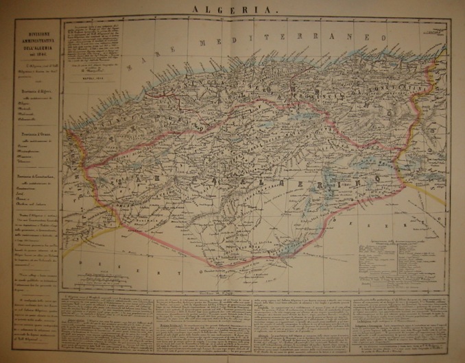 Marzolla Benedetto Algeria 1854 Napoli 